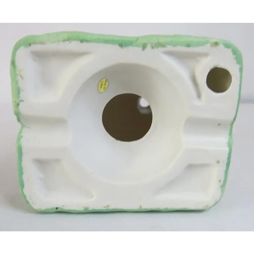 Vintage EASTER VILLAGE Bakery Ceramic House Light Up* 4